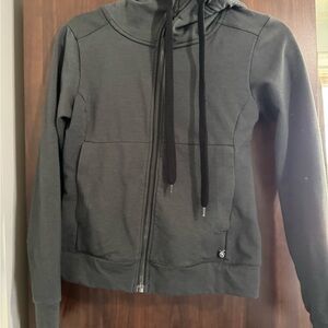 Dark Gray Zip-Up Hoodie